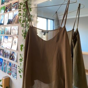 Topshop strappy cami